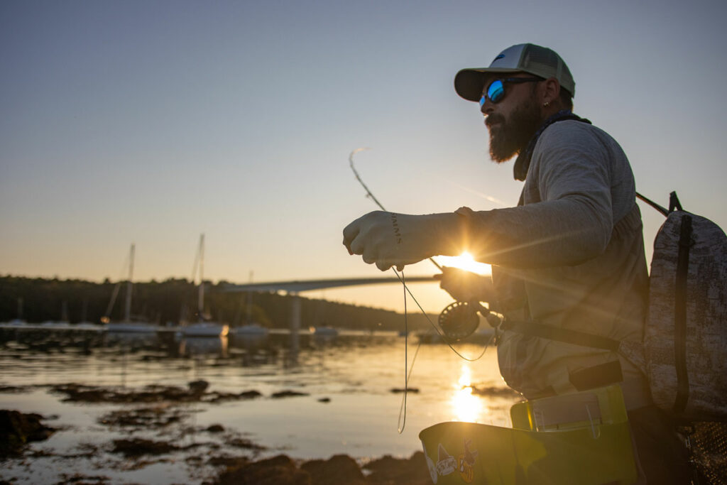 pêche mer soleil
