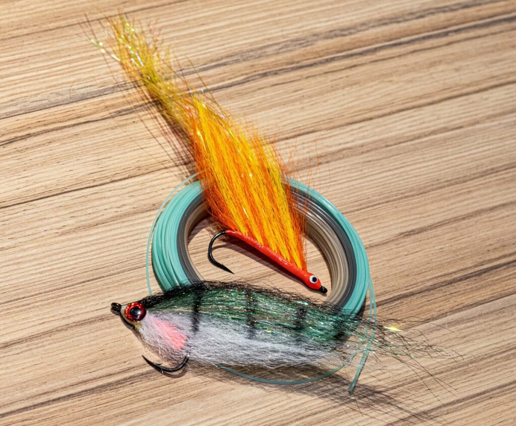 Soie mouche pêche brochet