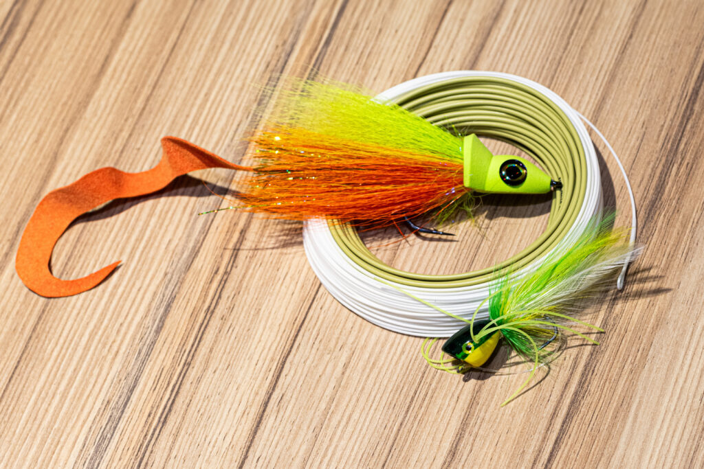 Streamers popper soie pêche brochet