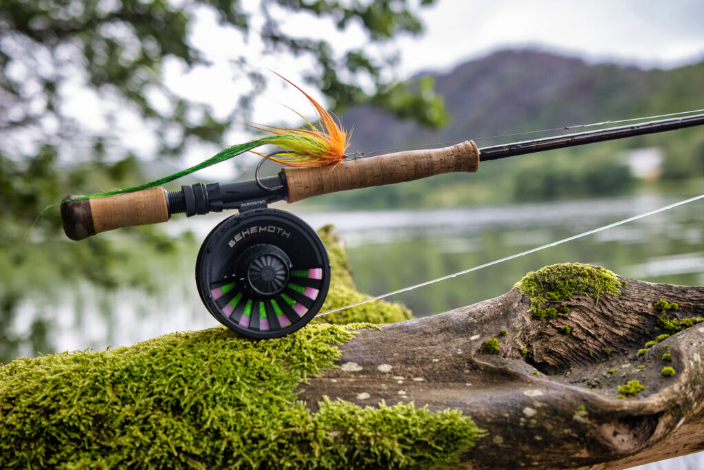 Canne moulinet pêche mouche streamers