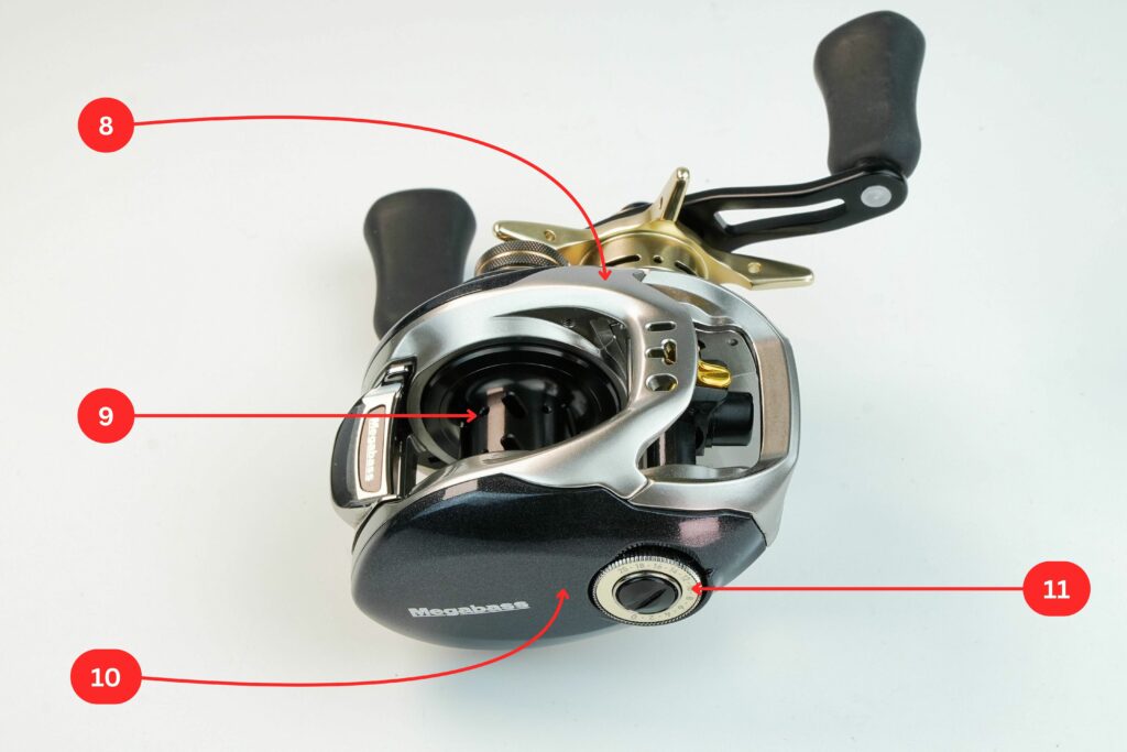 moulinet pêcher casting