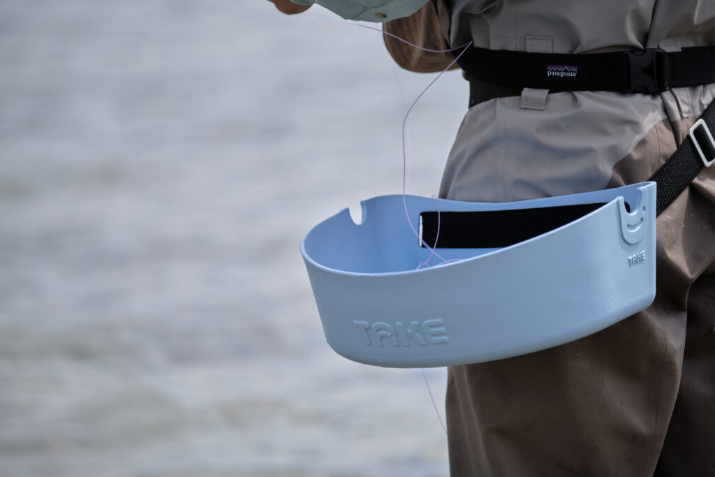 panier pêcher mouche