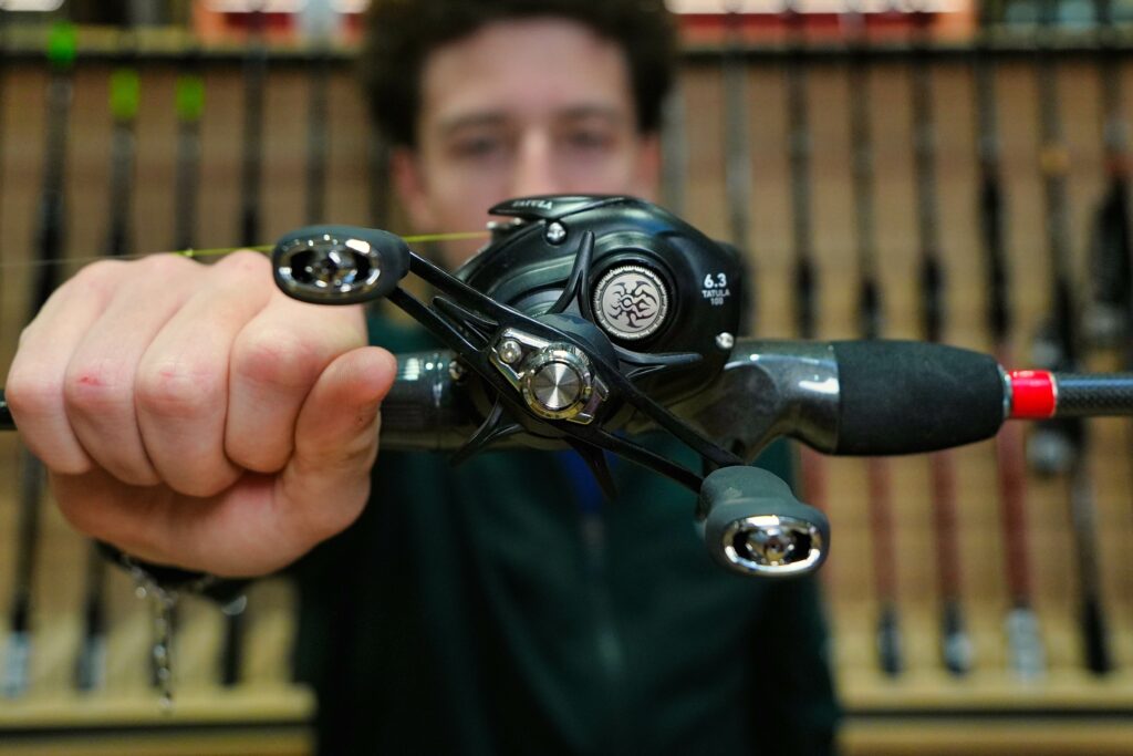 moulinet canne pêcher casting