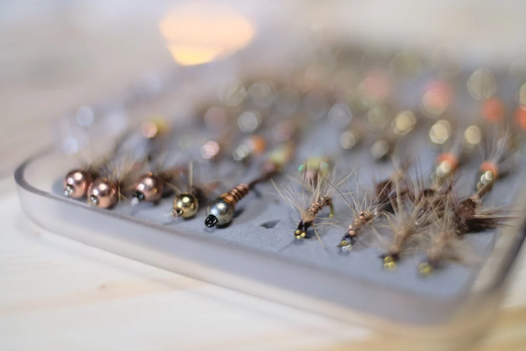 nymphe truite pêcher