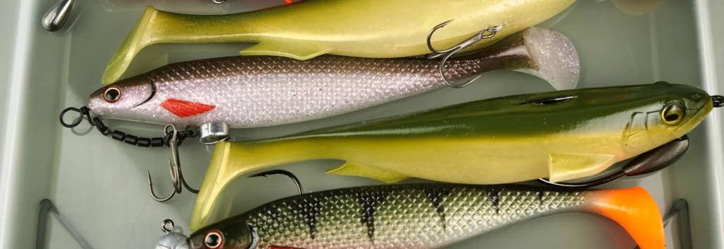 4 Montages de leurres souples pour le brochet
