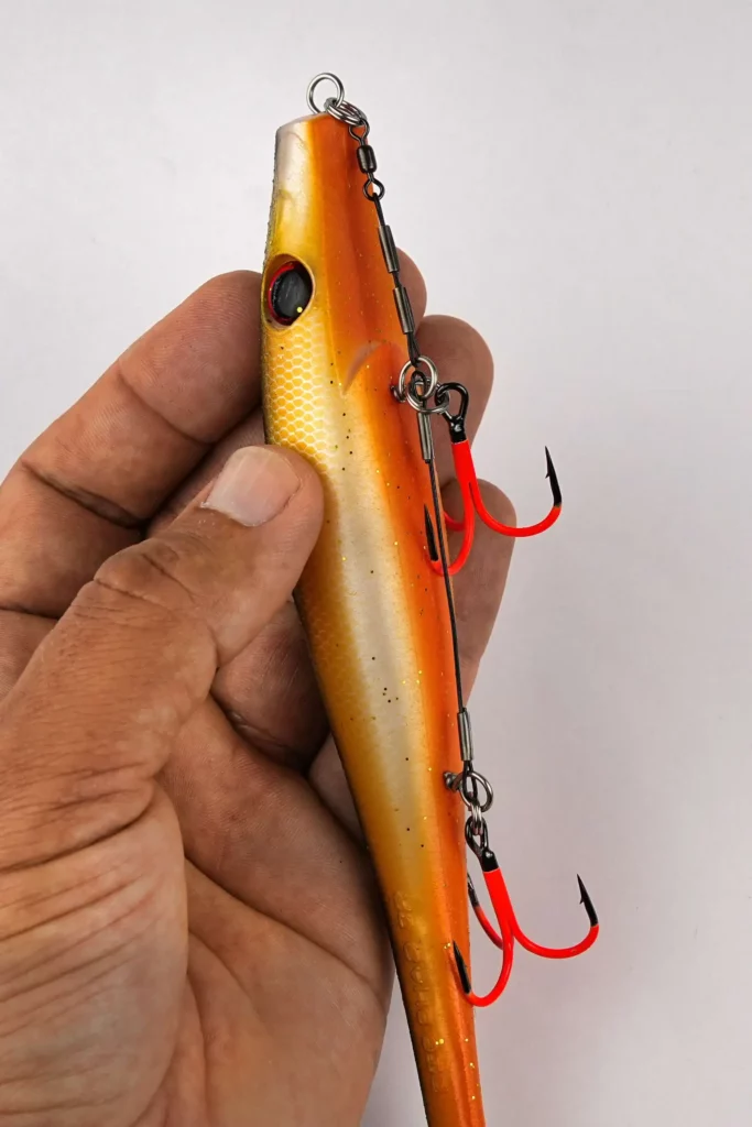 Montage brochet leurre souple Shallow Rig