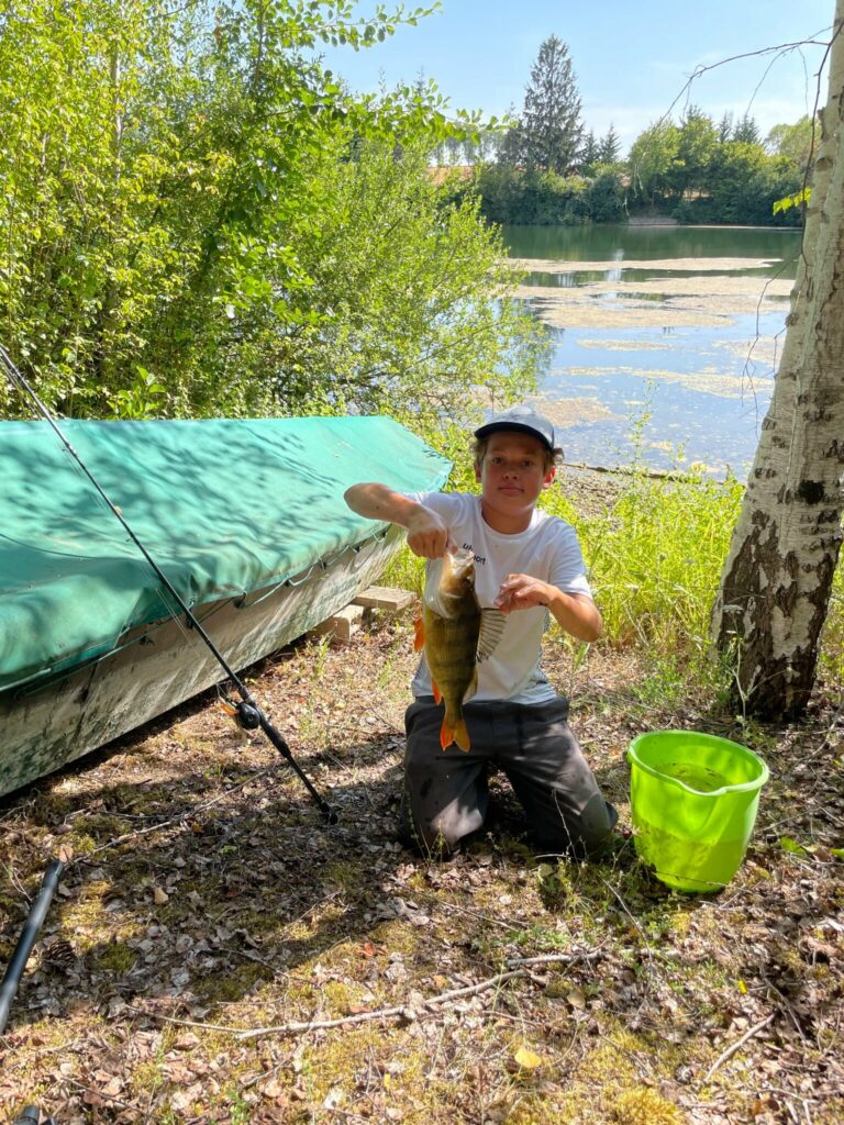 Perche de 50 cm pris par Sacha