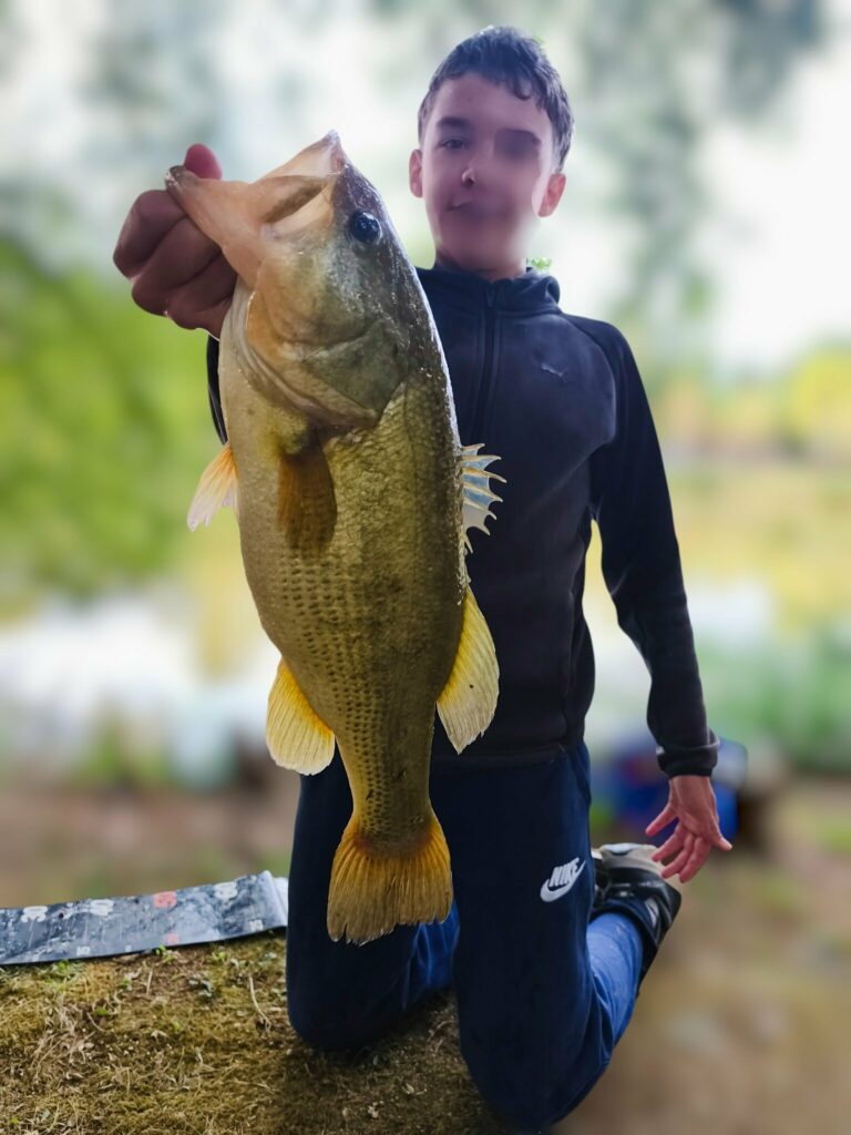 Black-bass de 47 cm pris par Lomig
