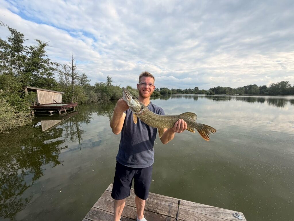 Brochet de 72 cm pris par Dimitri