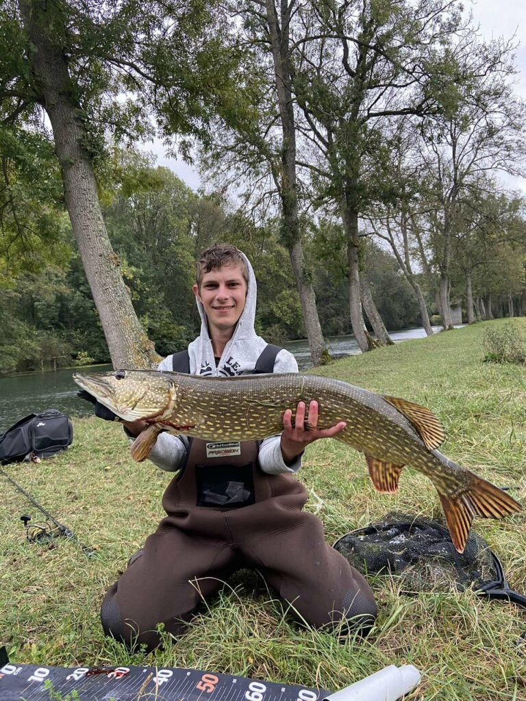 Brochet de 110 cm pris par Bryan