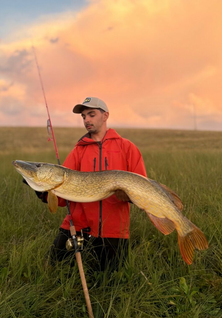Brochet de 117 cm pris par Elian