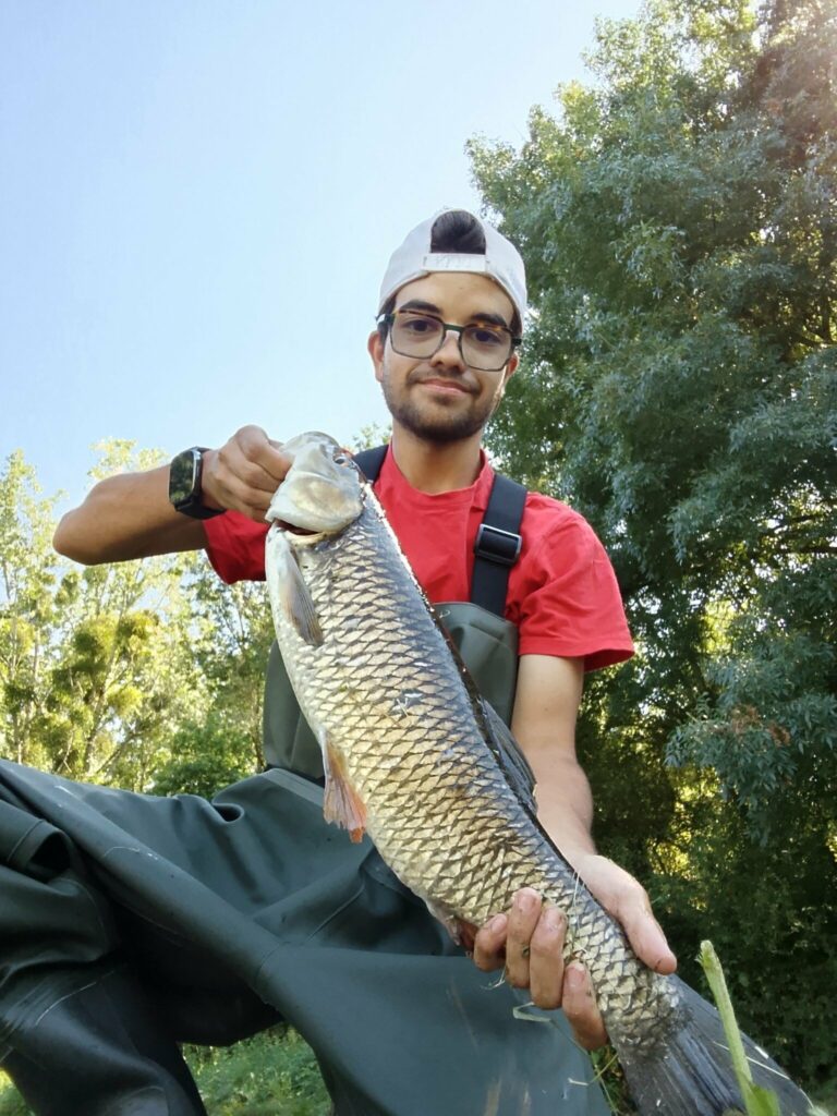 Chevesne de 56 cm pris par Clément