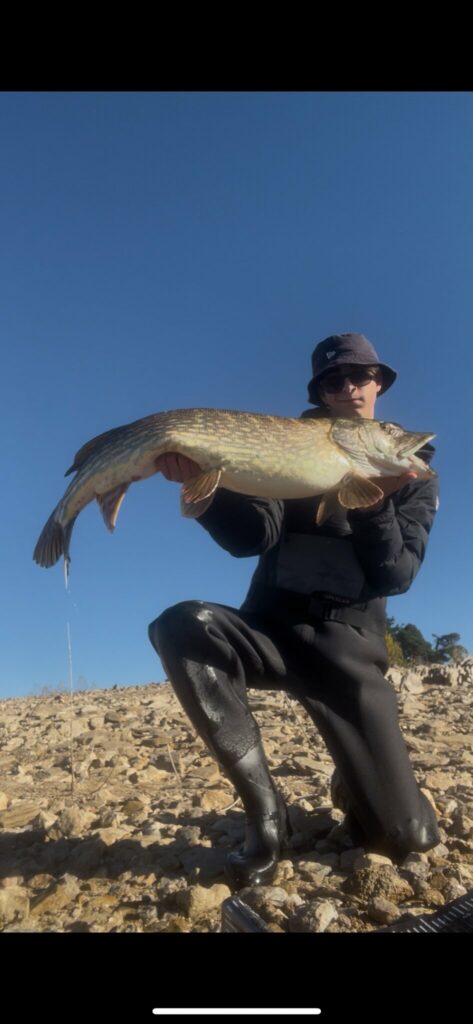 Brochet de 105 cm pris par Lucas